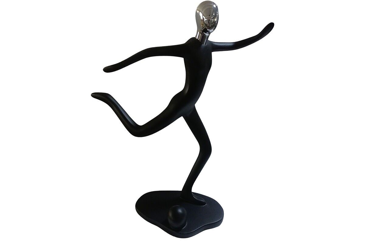 ST8313 - STATUETTA GIOCATORE DI CALCIO - INIZIALE