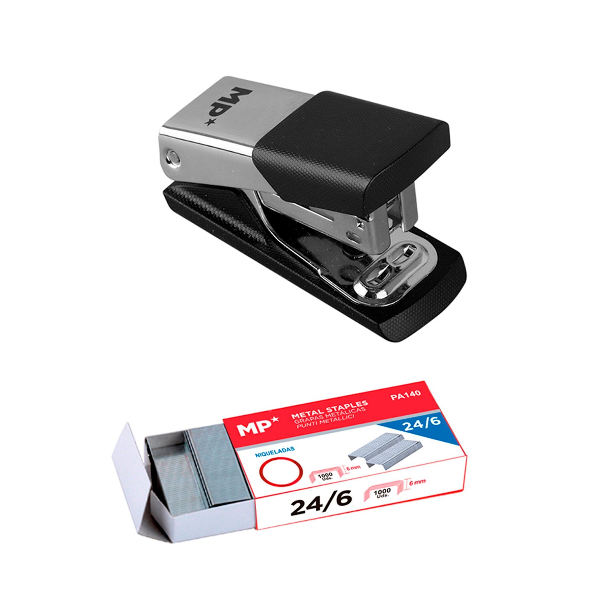 PINZATRICE IN METALLO PREMIUM 63 x 27 x 42 mm Colore: Nero