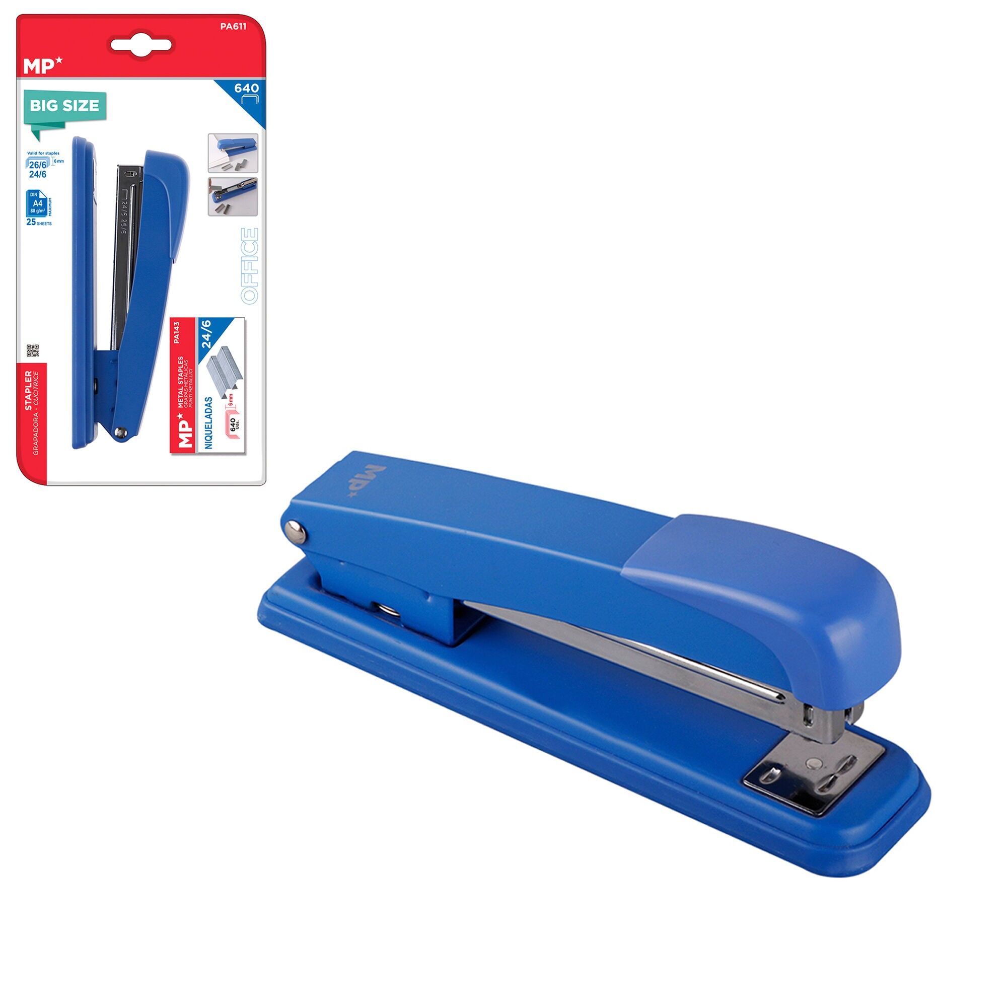 PINZATRICE DA TAVOLO GIGANTE 15.3 cm Colore: Blu