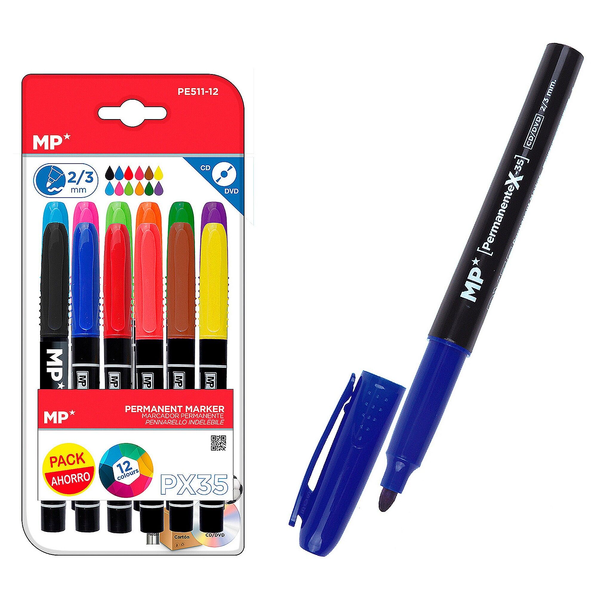 PENNARELLO INDISPENSABILE 12 pz.CONFEZIONE RISPARMIO Colore: Casuale