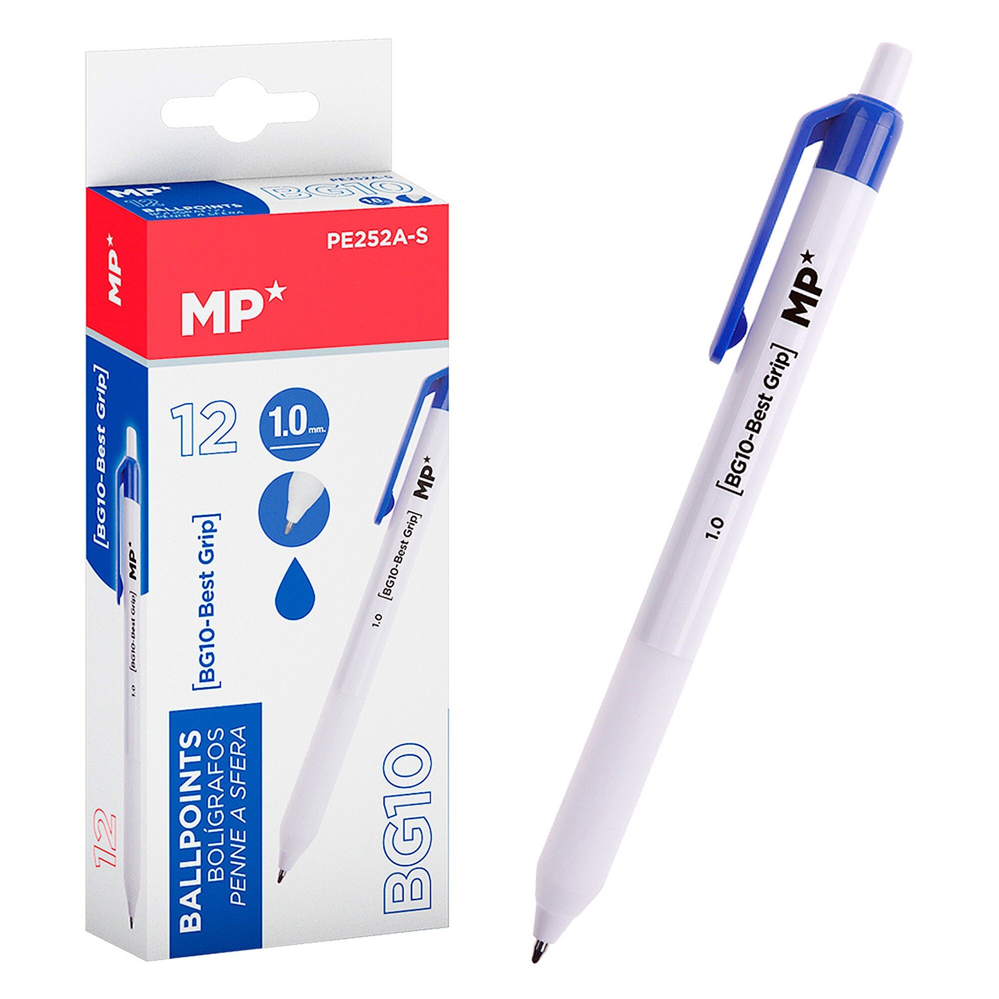 PACK 12 BOLÍGRAFOS 1.0 mm 