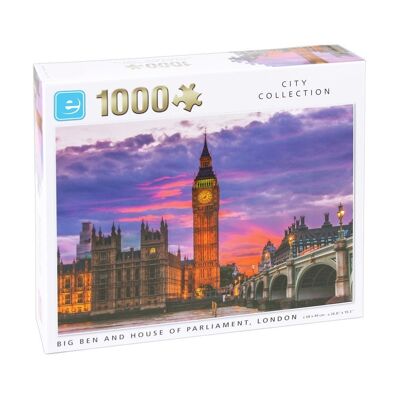 Puzzle Big Ben & Parlamento 1000 Pz
