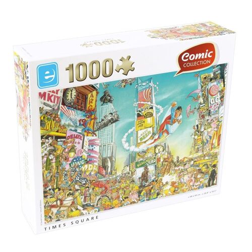 Puzzle Comic Time Square 1000 Pcs