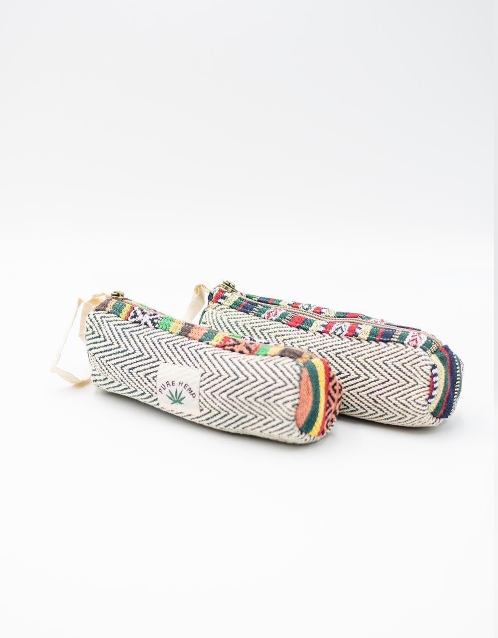 Kimago – zylindrisches Hanfetui im ​​Ethno-Design