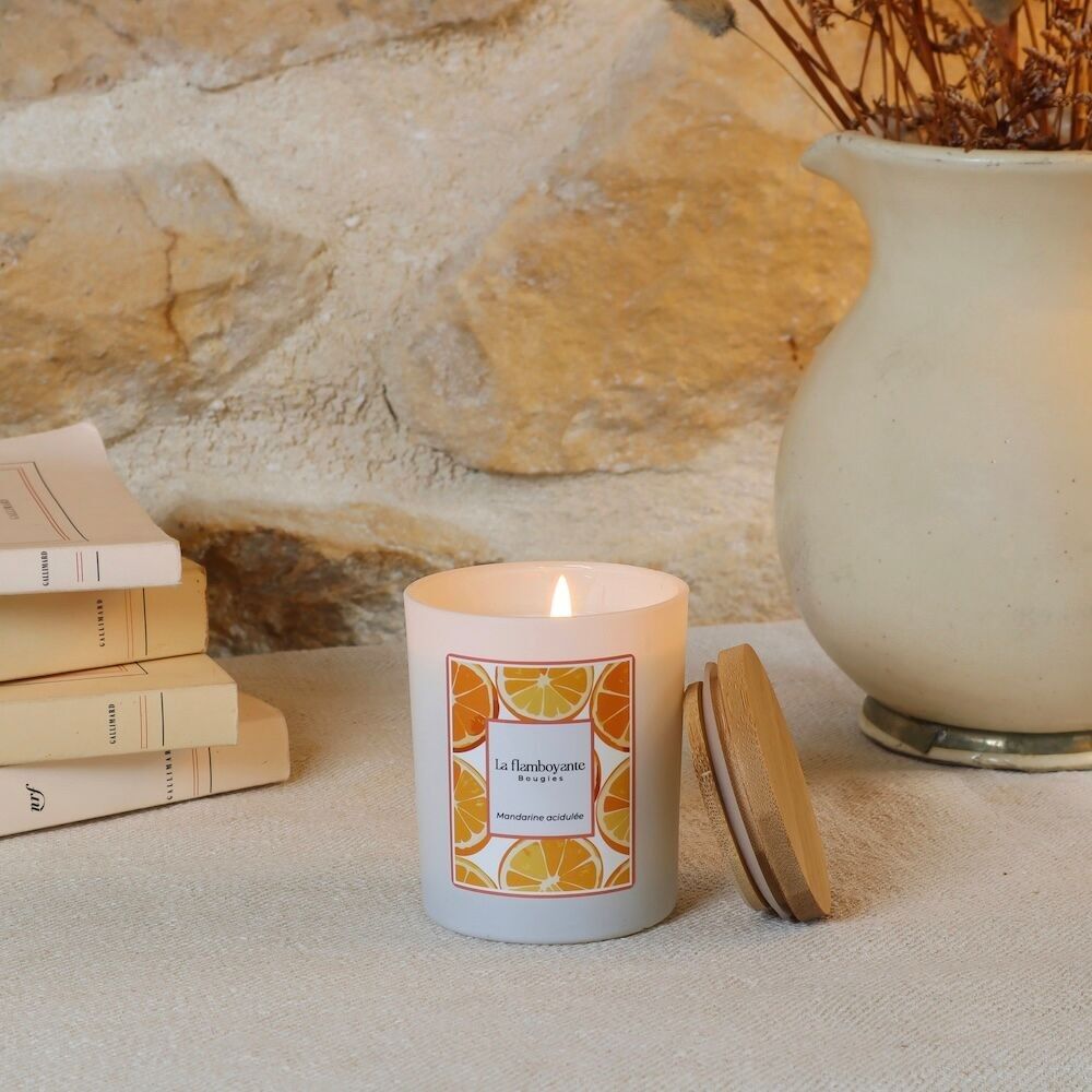 Tangy Mandarin Scented Candle