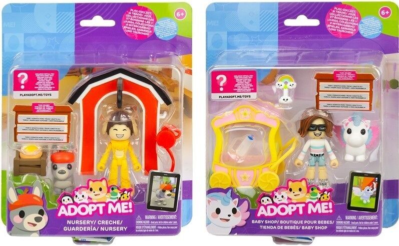 Adoptiere mich!Figuren 2 assortis (Kinderzimmer+Babyshop) 17x21,5cm