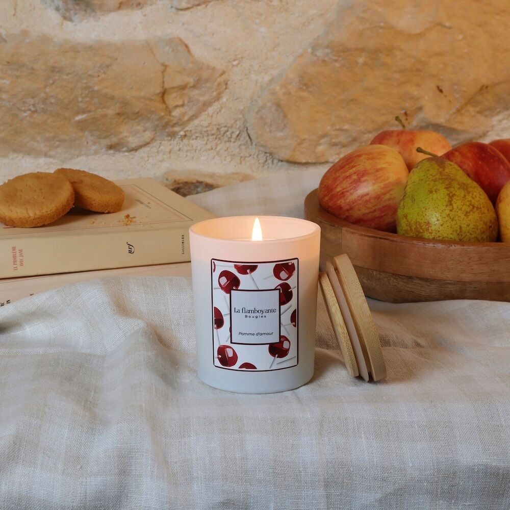 candy apple scented candle