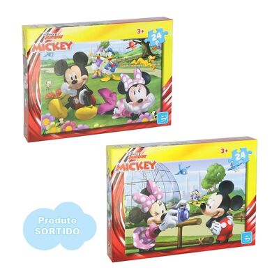 Puzzles Mickey und Minnie II 24 Stück