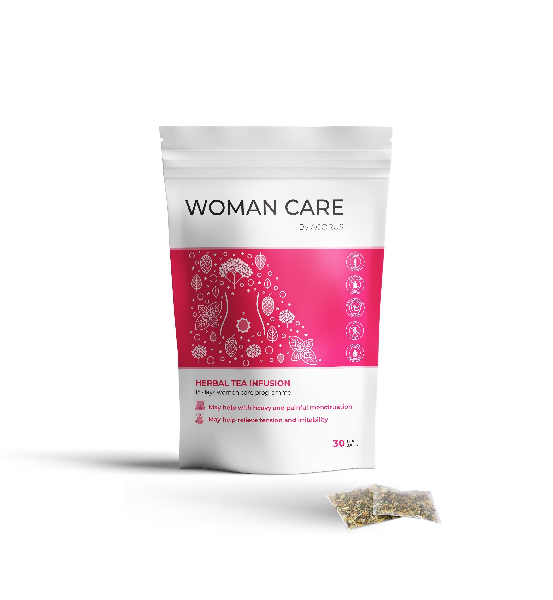 Programme de tisanes pour femmes – 30 sachets de thé naturel