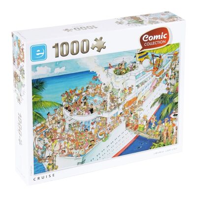 Puzzle 1000 Stück Comic Cruzeiro