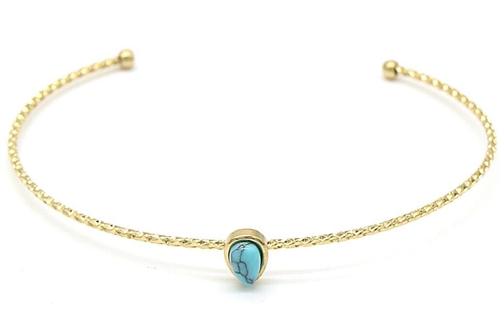 A-A1.1B010-003G S.Brazalete de acero turquesa