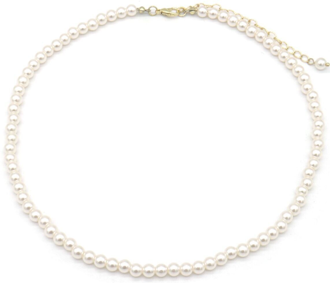 B-A21.3 N2458-010 Collana di perle di vetro 6 mm