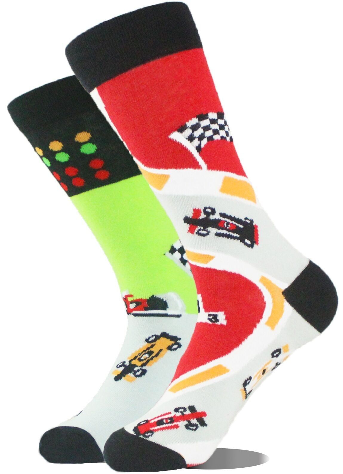 S-I6.3 SOCKS2512-118 Paio di calzini taglia 38-45 Racecar