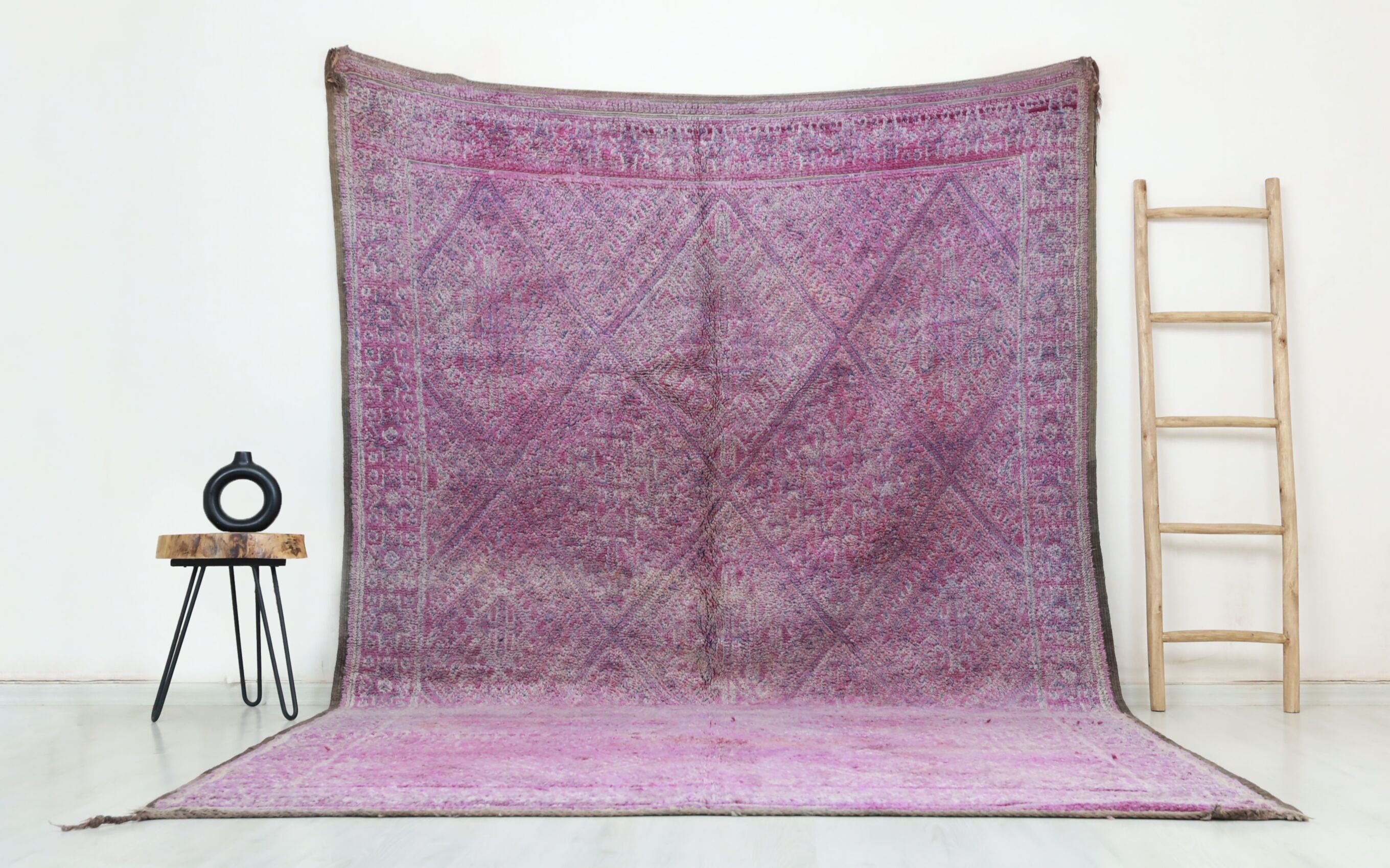 Alfombra marroquí vintage Tiska 212 cm x 326 cm