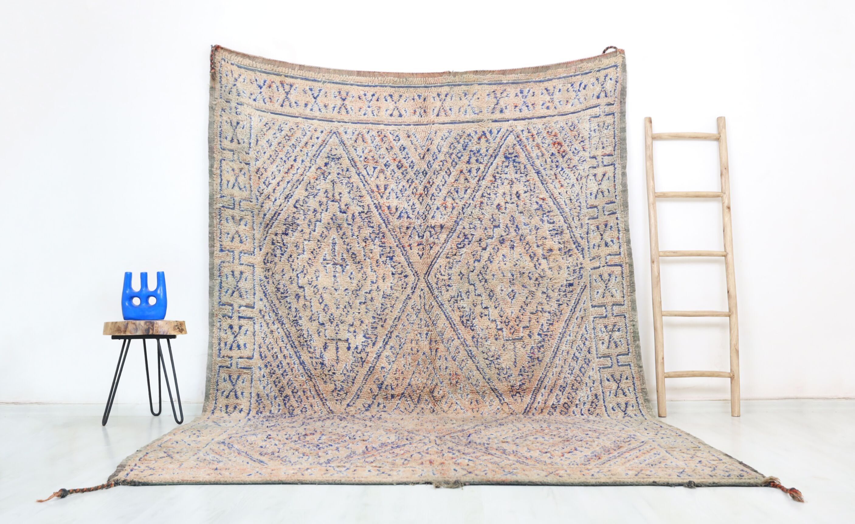 Alfombra marroquí vintage Ouna 216 cm x 326 cm