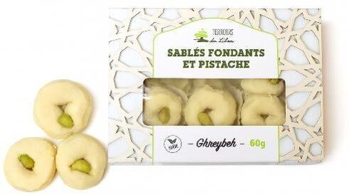 Ghreibeh - Soft Shortbread and Pistachio - 60g