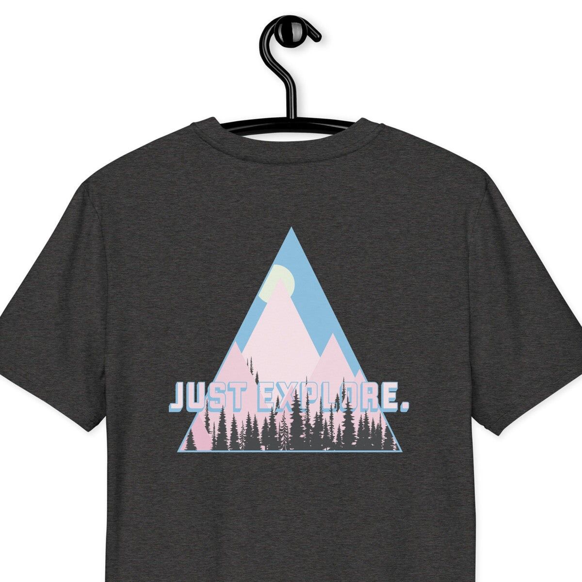 Explorez simplement.T-shirt en coton biologique Seeker