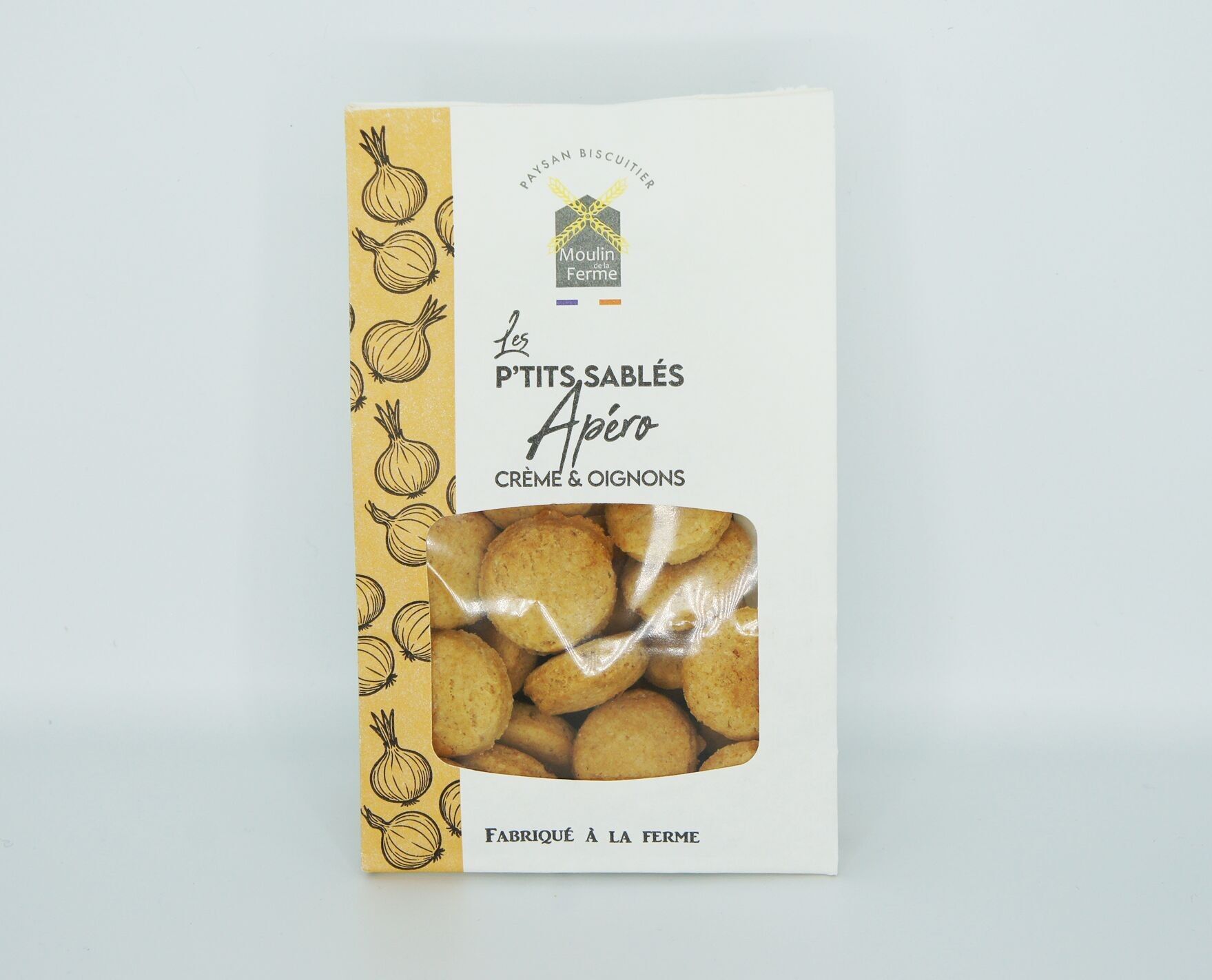 Little Apéro Shortbread Cookies - Cream and Onions