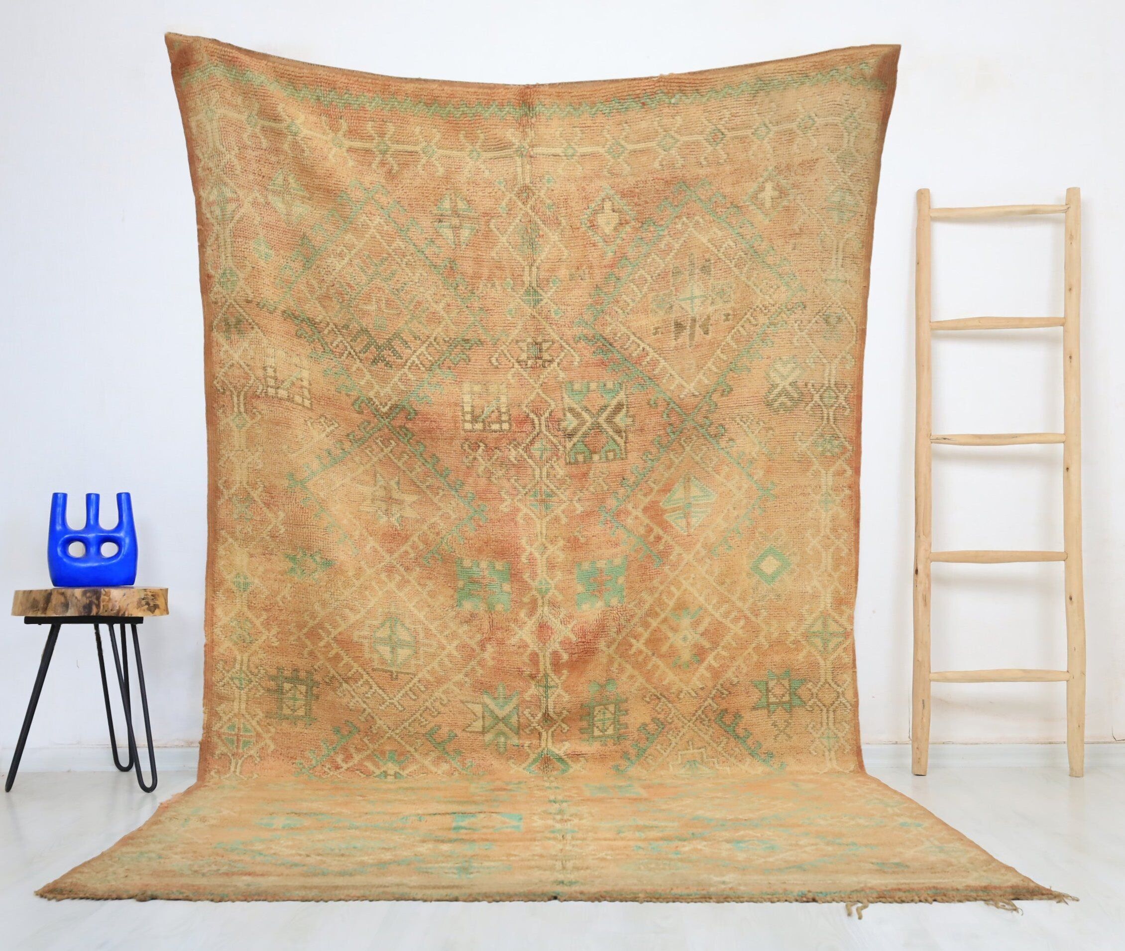 Alfombra marroquí vintage Taklit 170 cm x 310 cm