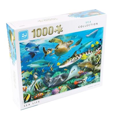 Puzzle 1000 piezas Sea Life