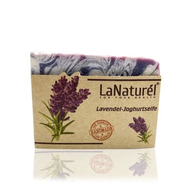 Handmade lavender & yogurt soap