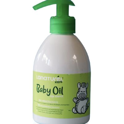 Aceite de bebé para niños