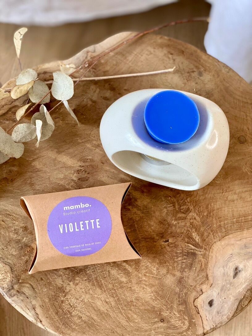 Violet scented melt – Delicate floral vegetable wax