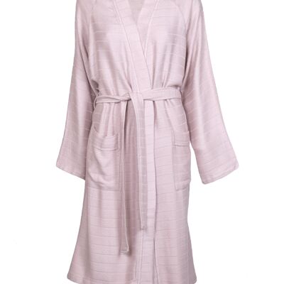 Bamboo Morning Gown Unisex, Dusty Rose L/XL