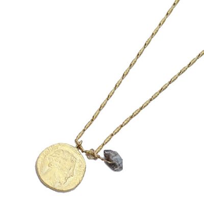 ANTIC medal necklace