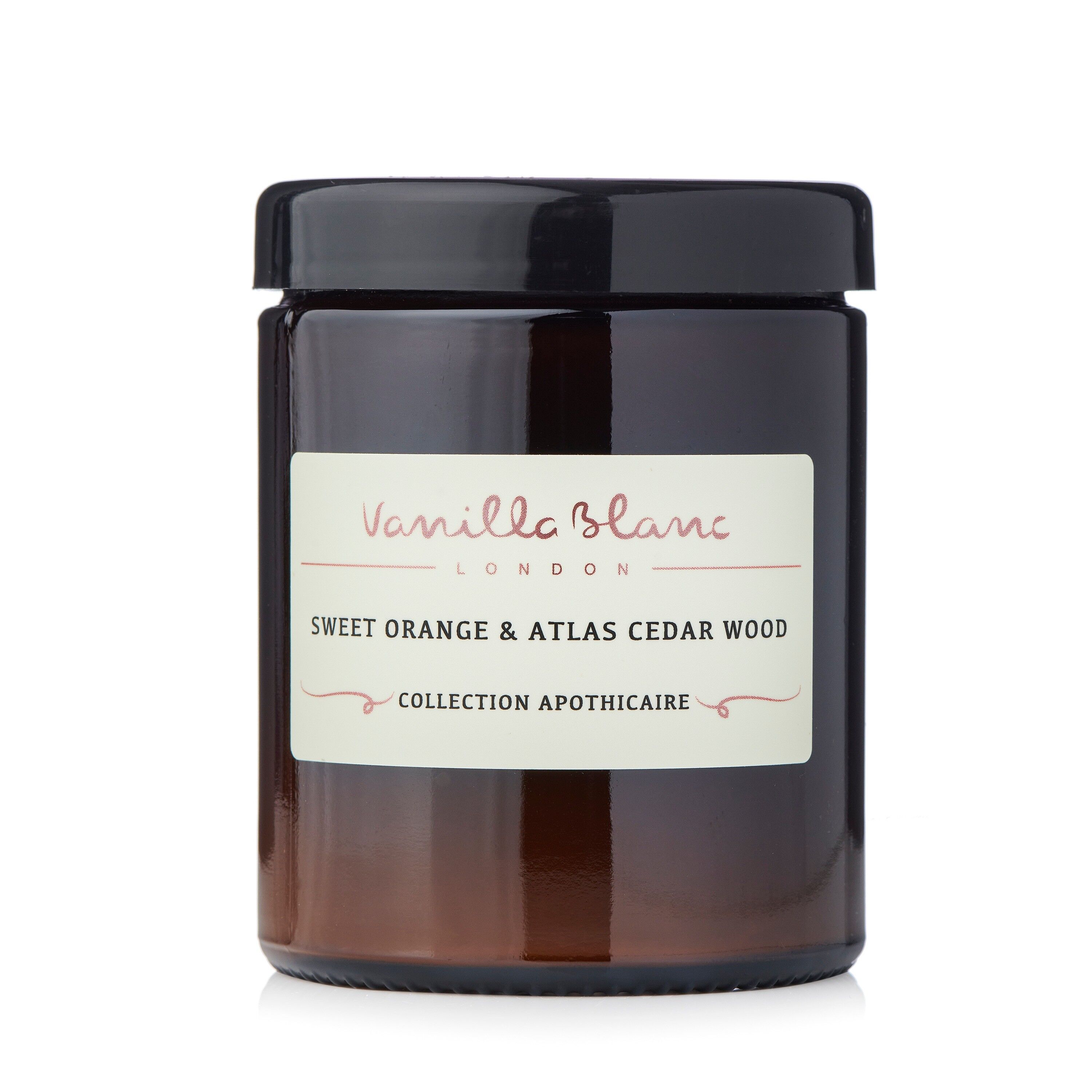 CANDELA COCCO BIO DA 120 ML - Arancia Dolce & Legno di Cedro Atlas -