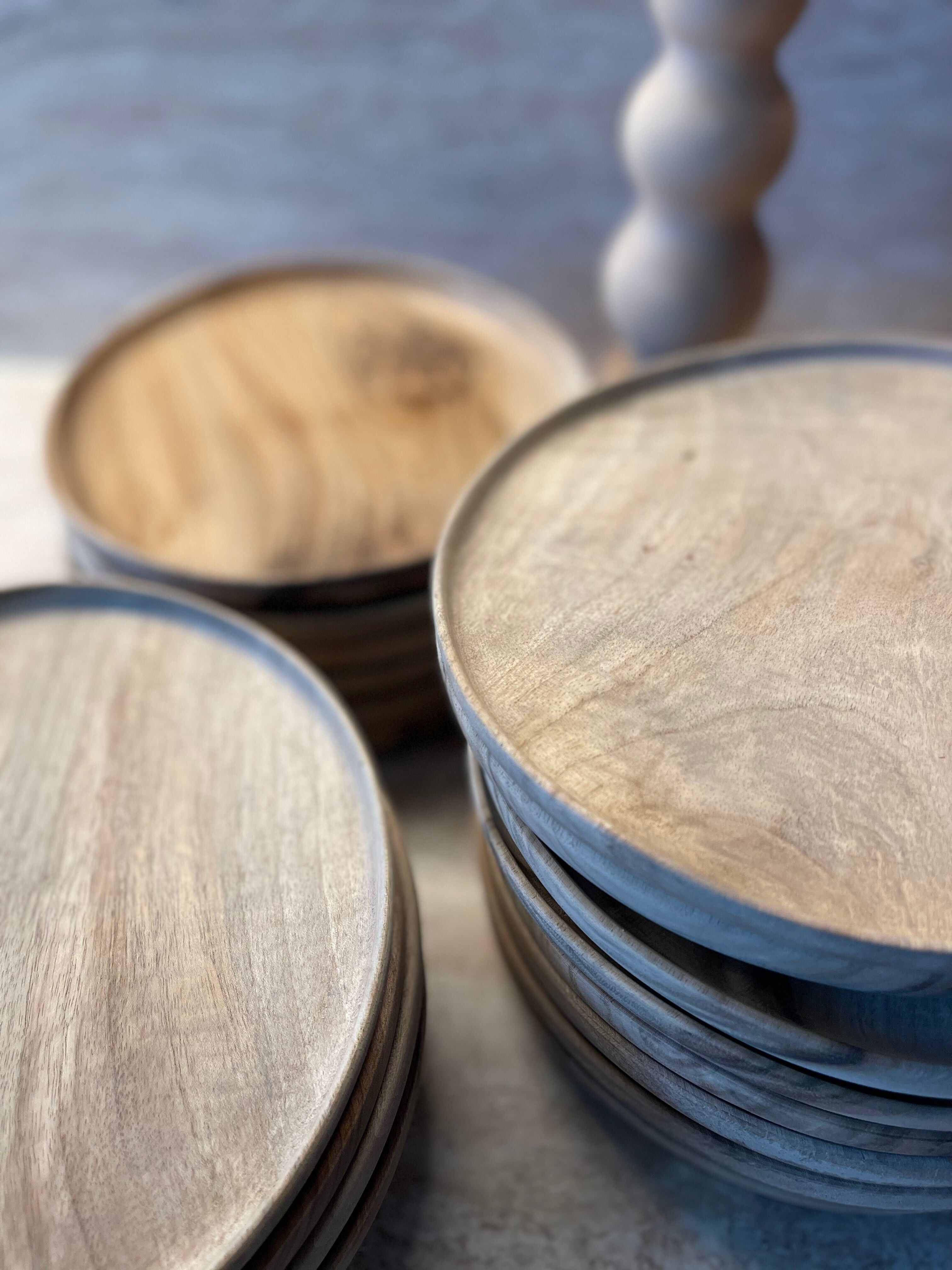 Walnut Wood Plates/Trays