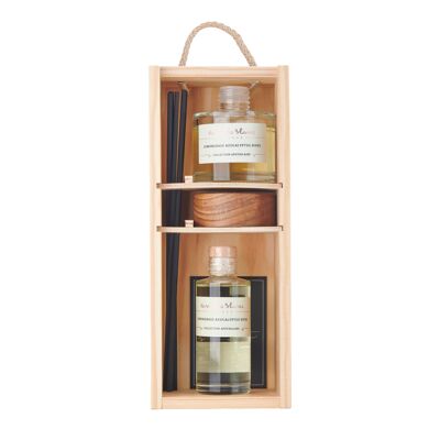 Diffuser gift set with Refill - Lemongrass & Eucalyptus Dives-
