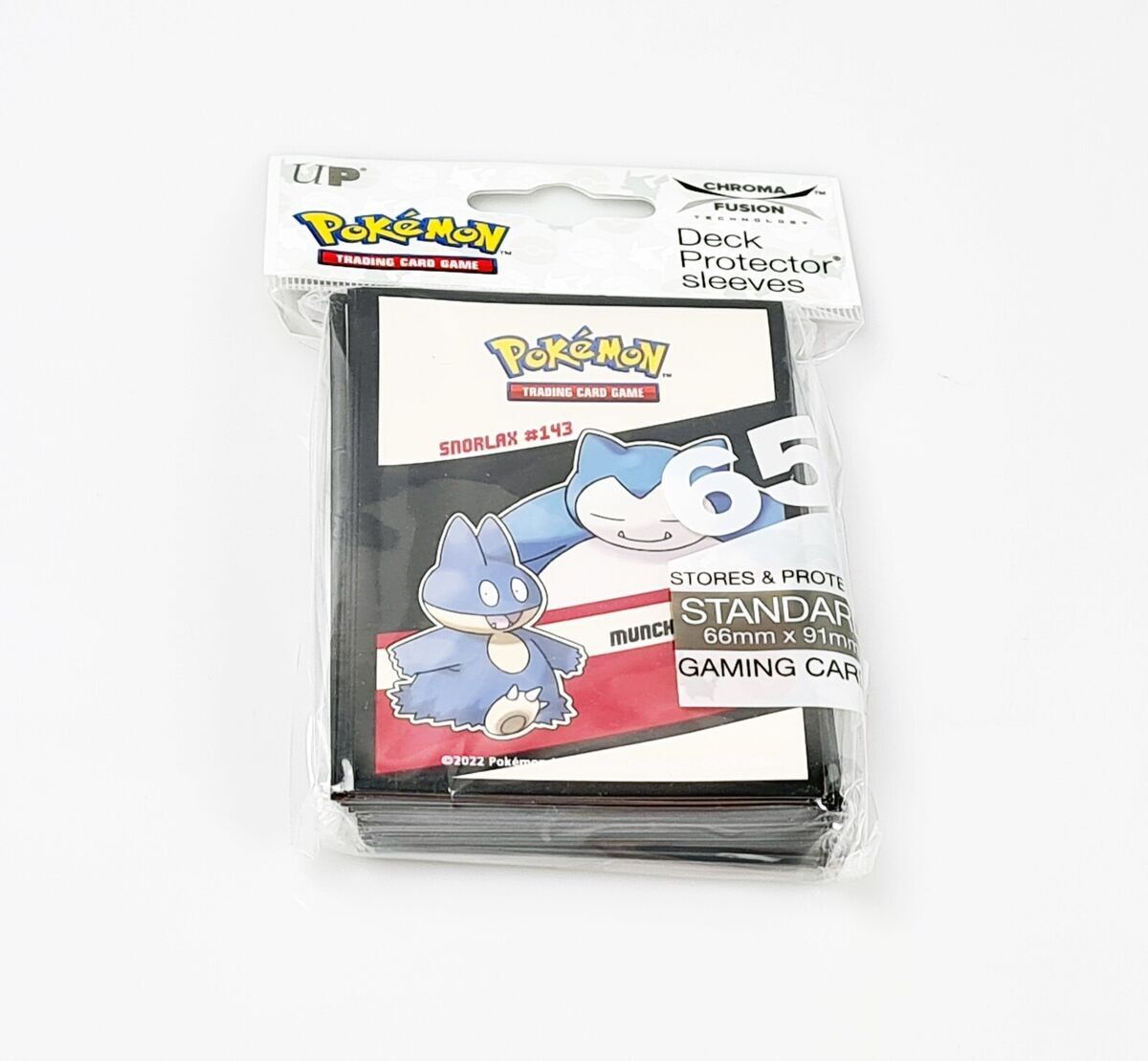 Relaxo und Mampflax Standard Deck Schutzhüllen für Pokémon (65 Karten) Ultra Pro