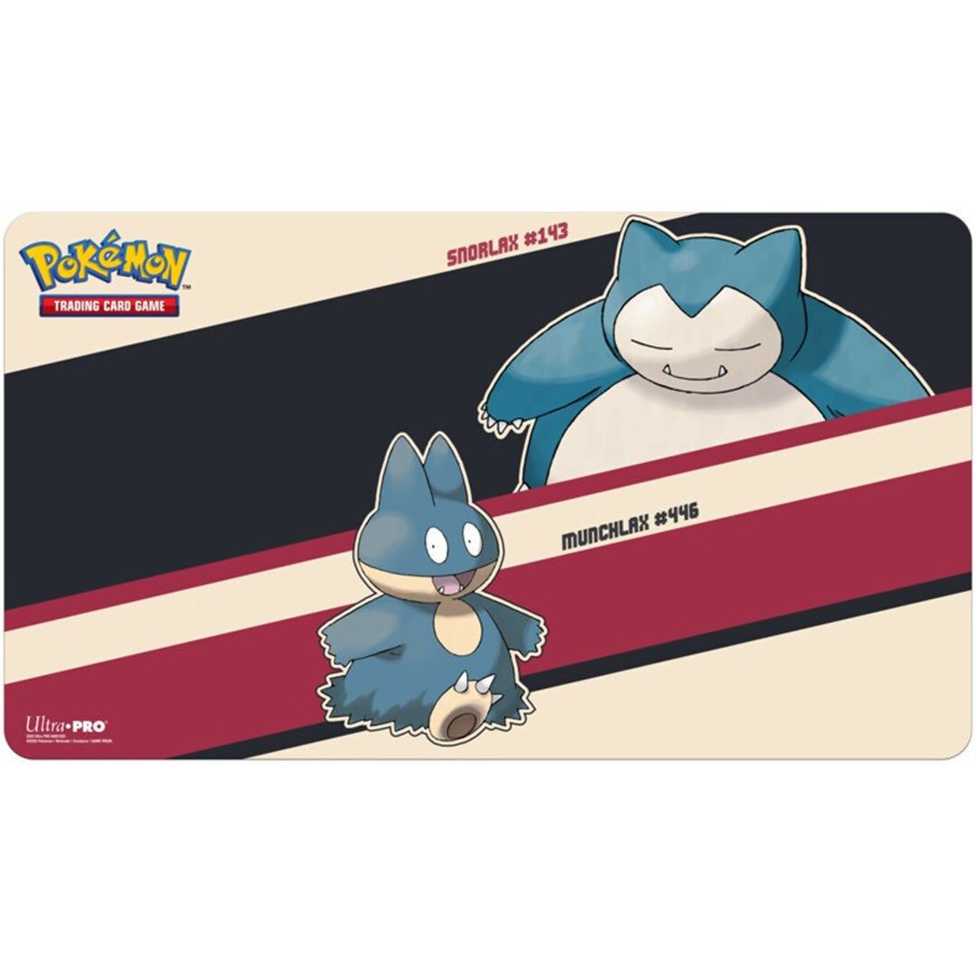 Tappetino da gioco standard per mouse Snorlax e Munchlax per Pokémon Ultra Pro