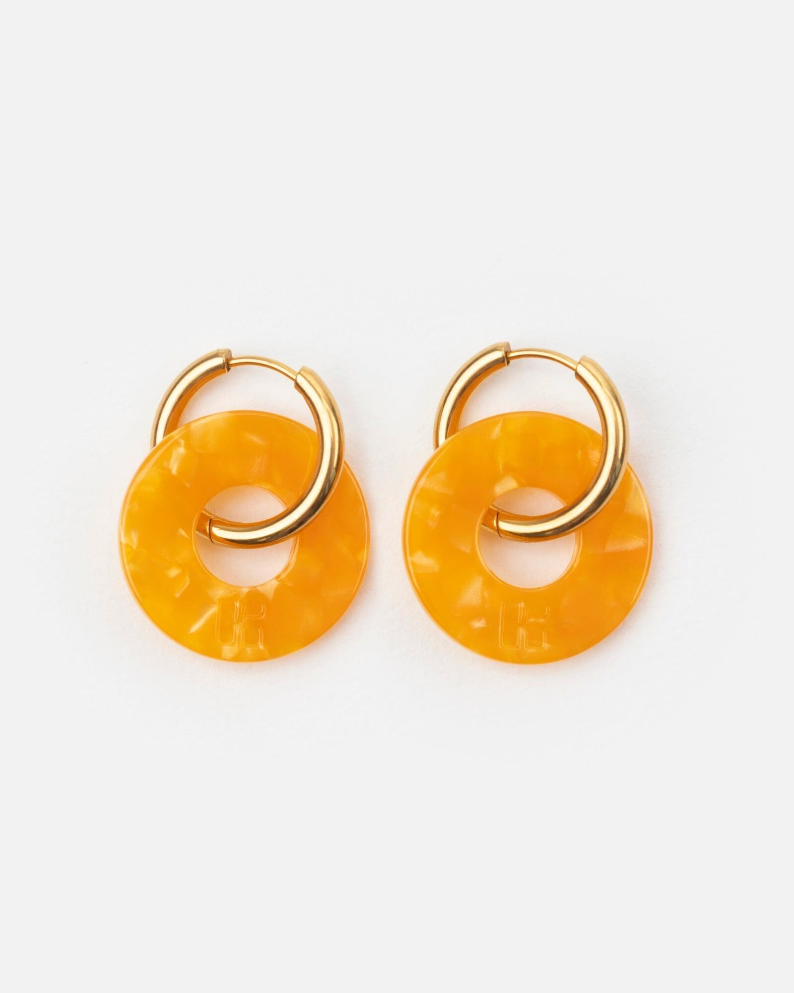 Orecchini DONUTS - Albicocca -