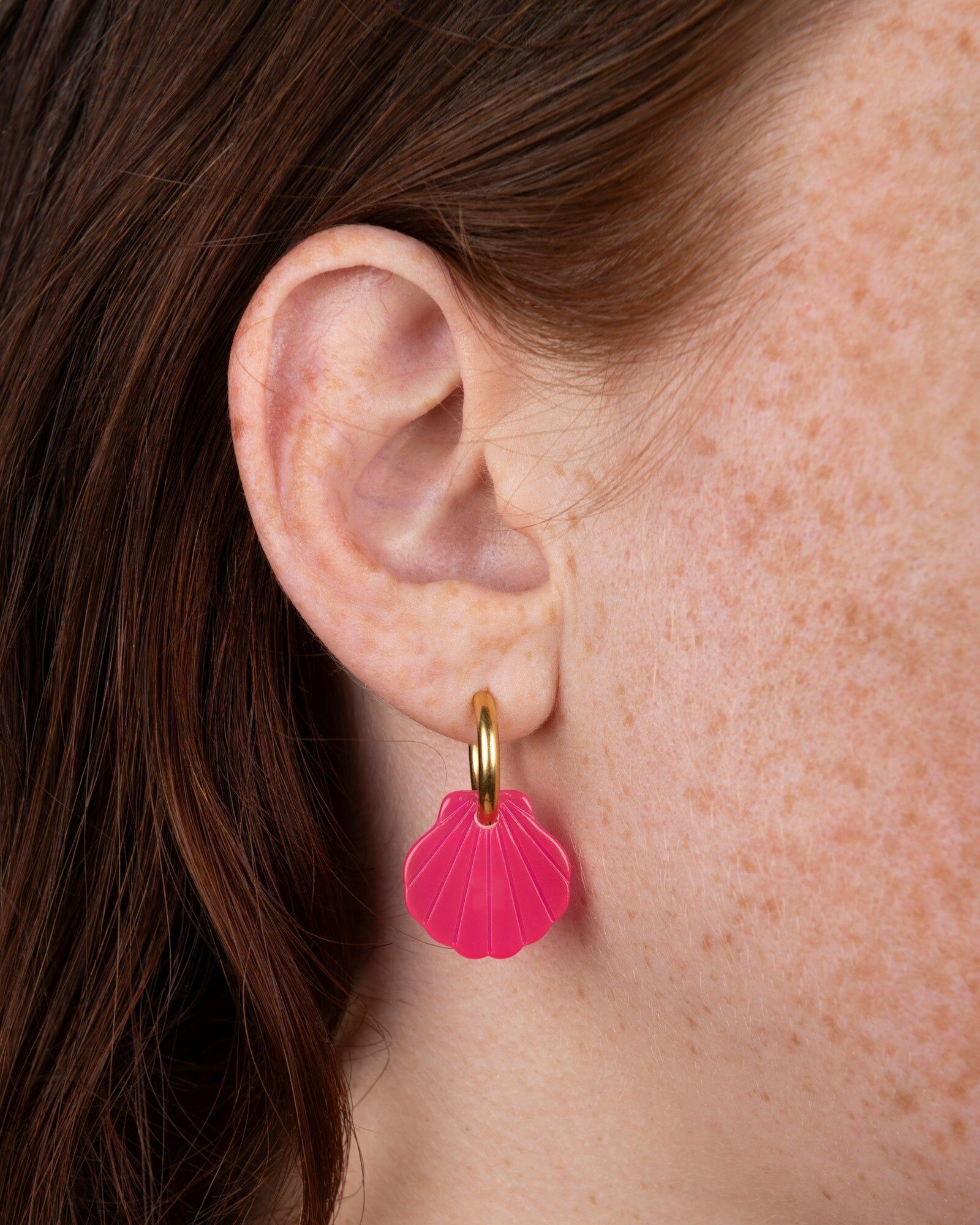 Orecchini BABY MERMAID - Fucsia -