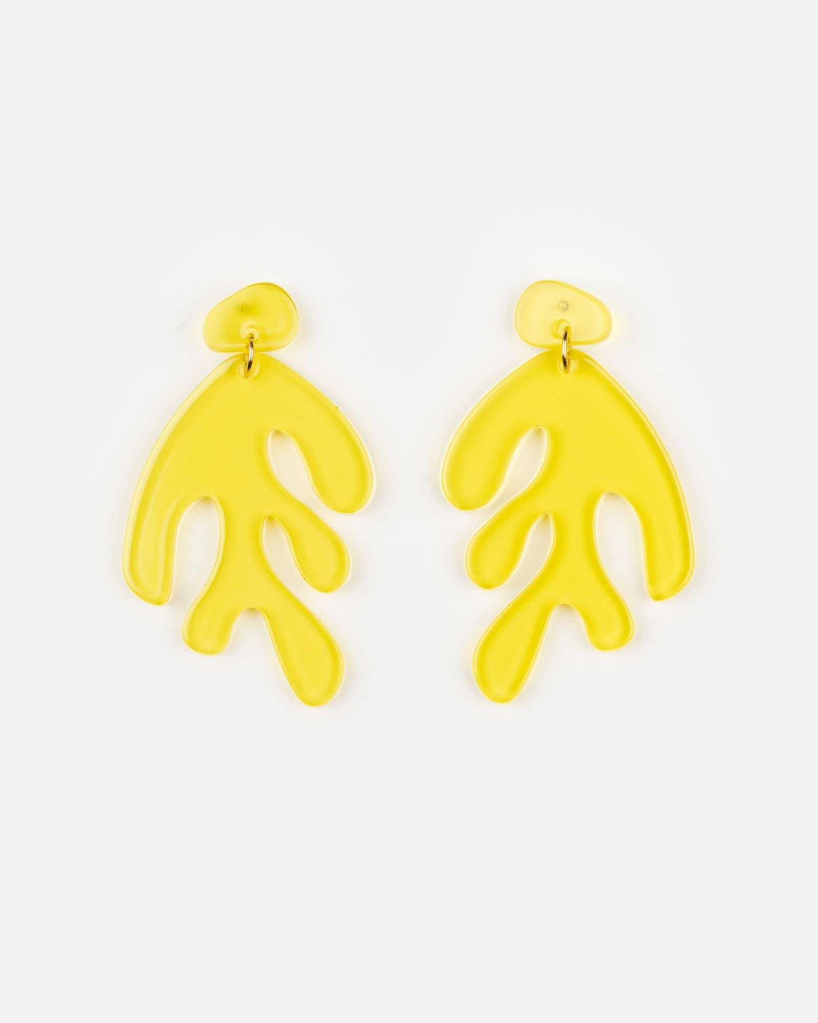 Orecchini ALGAE - Giallo -
