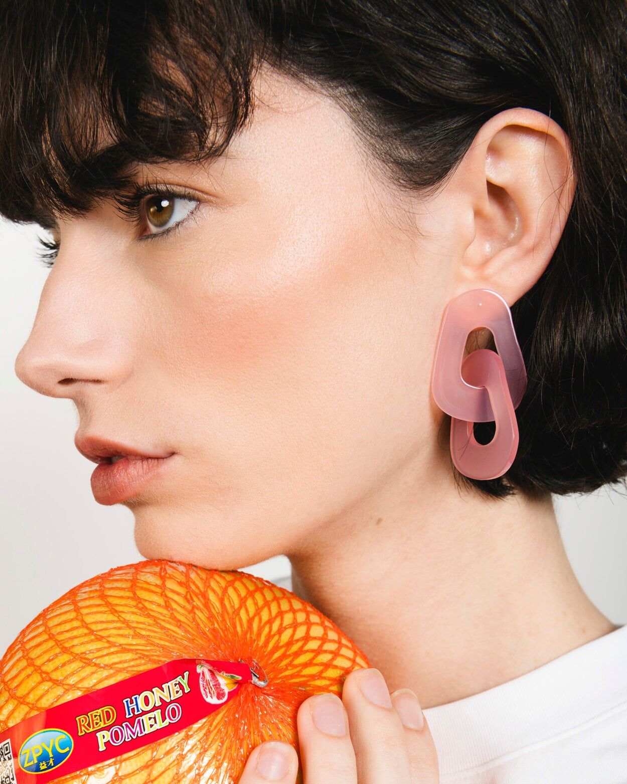 Orecchini MAILLON - Rosa pallido -