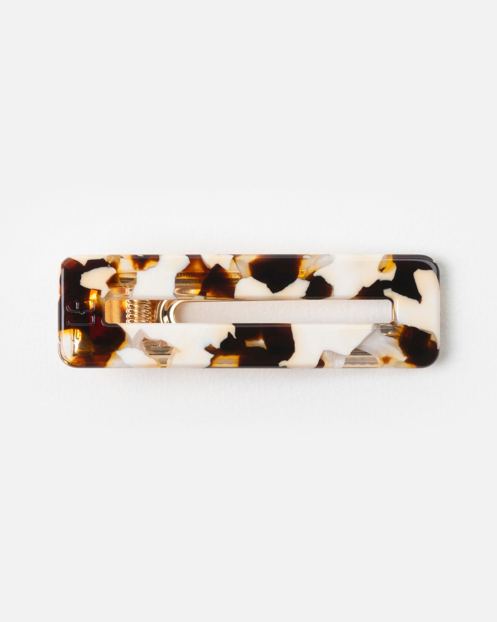Barrette RECTANGLE - Latte -