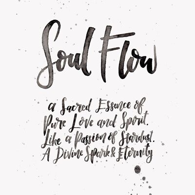 Soul Flow - 18x24 cm / 7 x 9½ pollici
