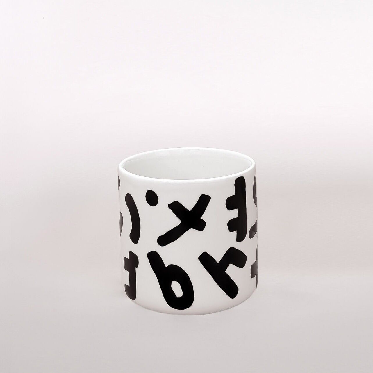 Ceramic mug - Japanese design - hand-painted