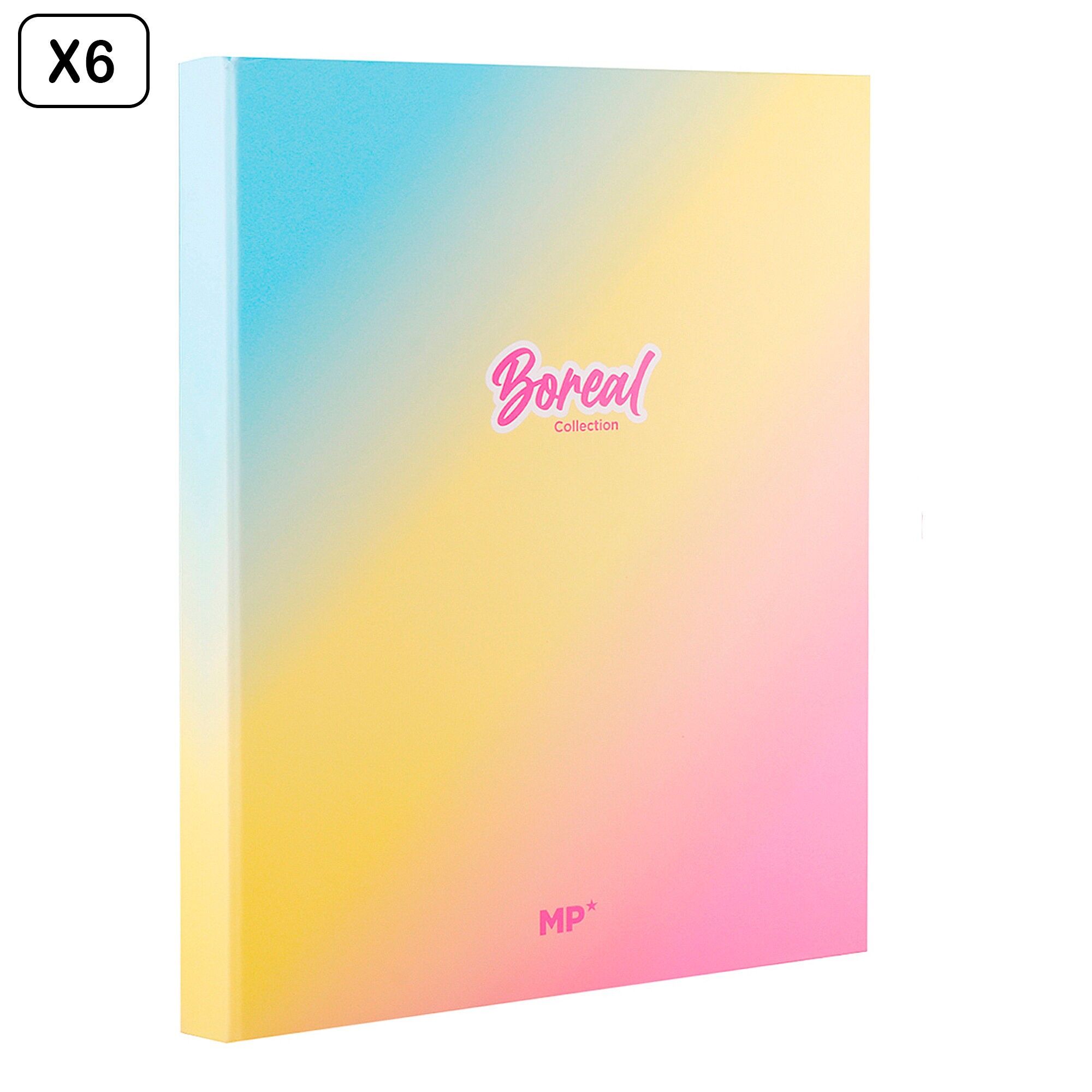 PACKUNG MIT 6 EINHEITEN 4-RING-KARTONORDNER FÜR FANTASY-DESIGN