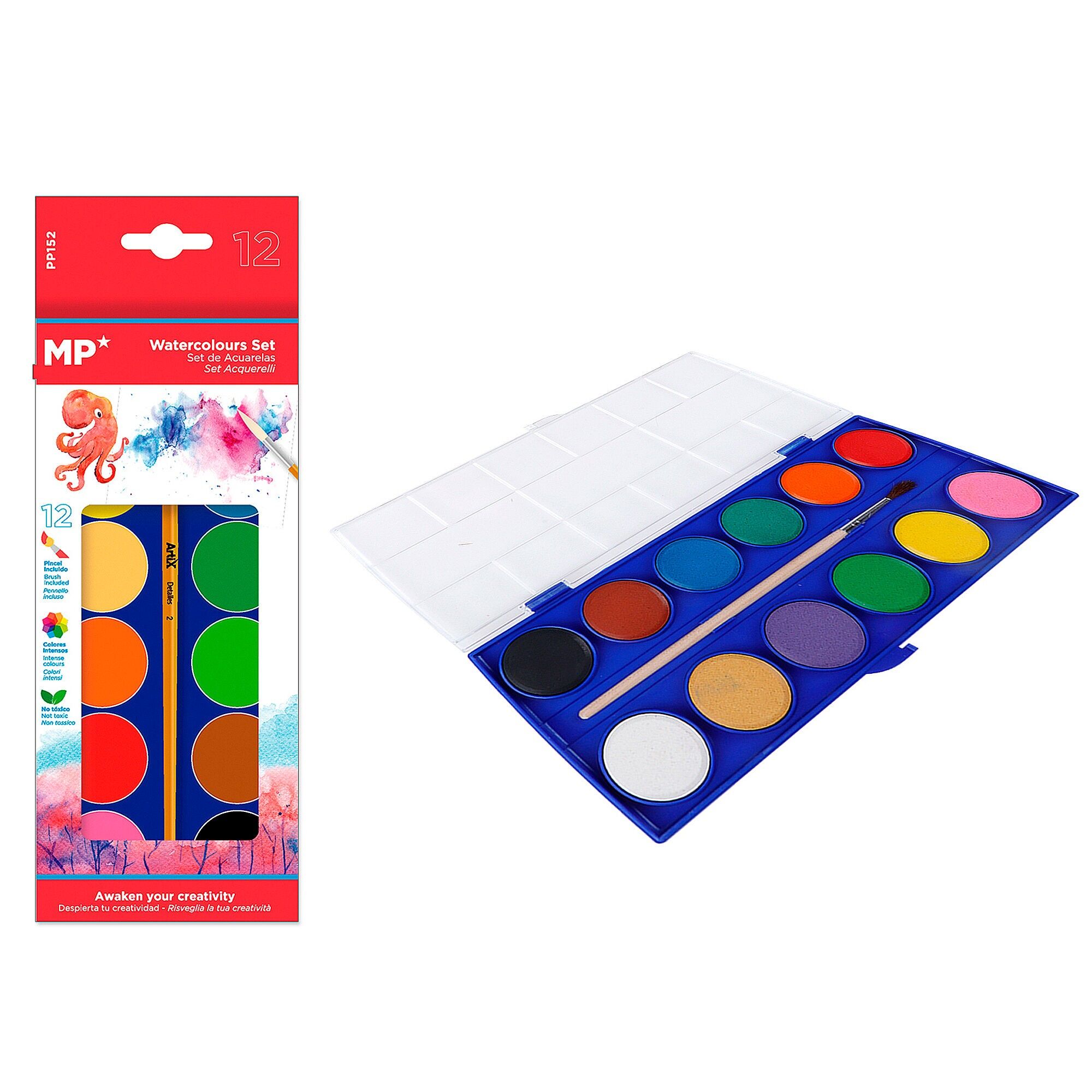 AQUARELLFARBE 12 FARBEN