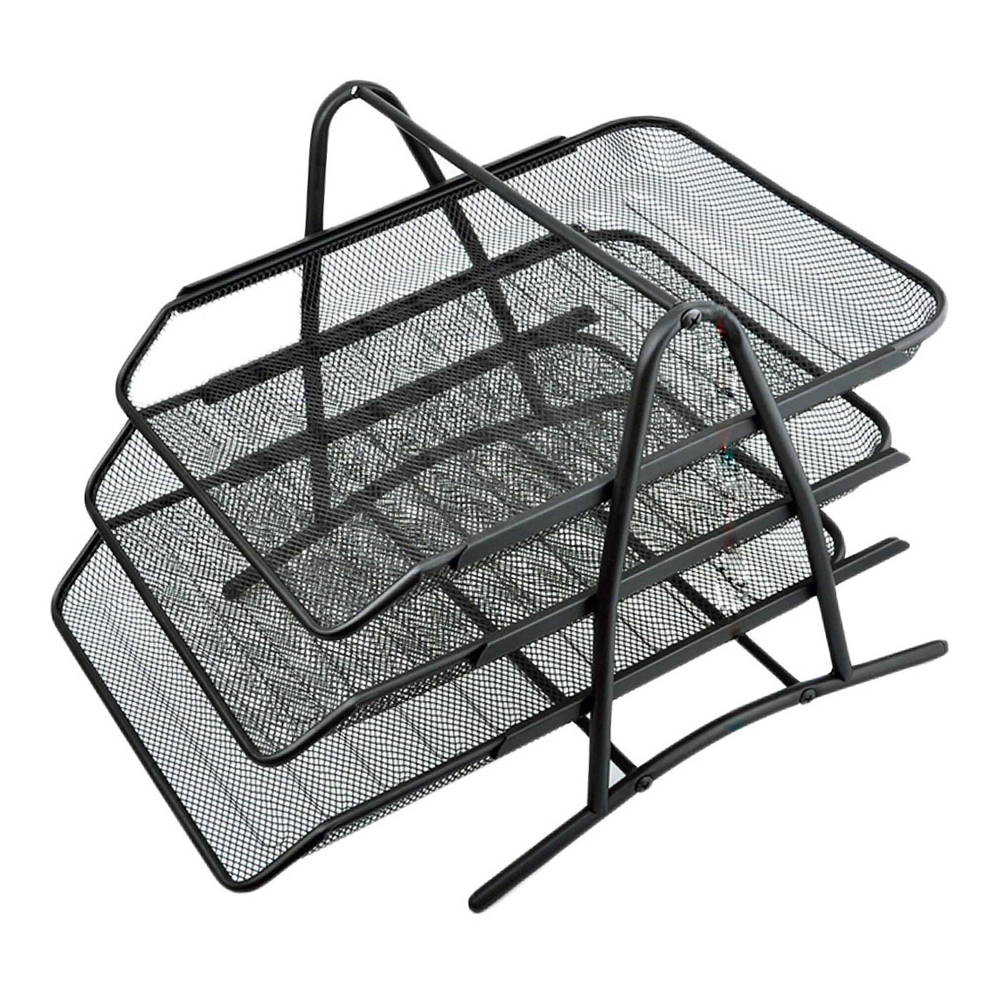 A4-Papierhalter mit 3 Ablagen