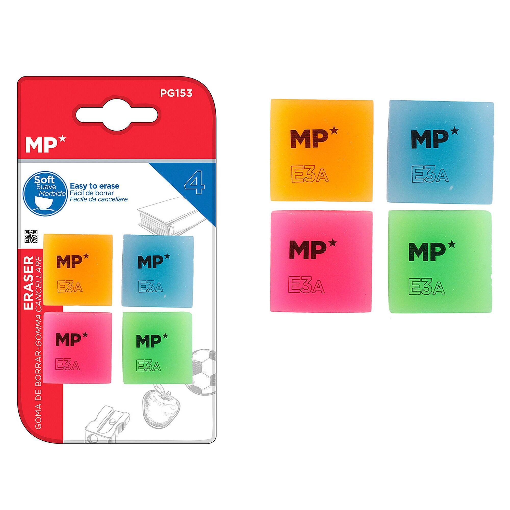 SET 4-tlg.SPEZIALRADIERGUMMI