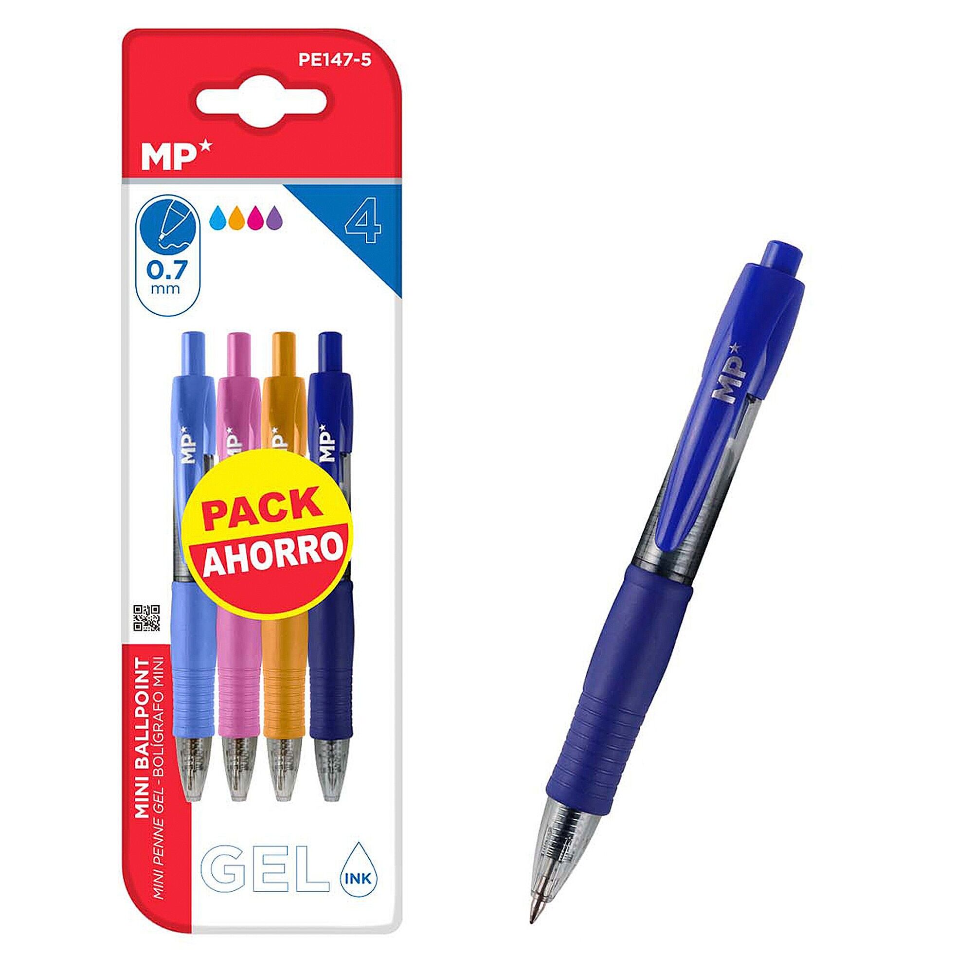 SET MINI-GELSTIFTE MIT 0 SPITZE.7 mm 4 Stk.