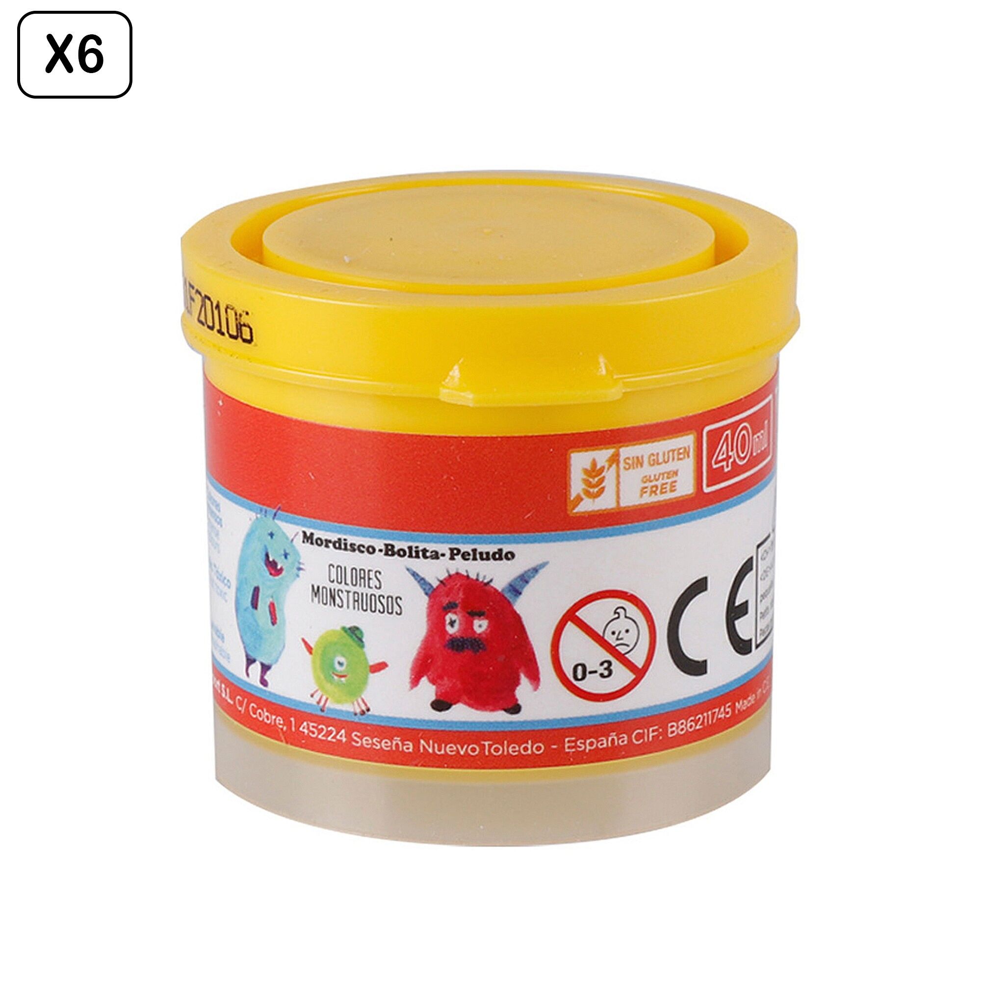 PACK 6 UDS TÉMPERA 40 ml