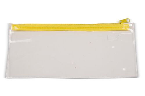 PVC Pencil Case Yellow