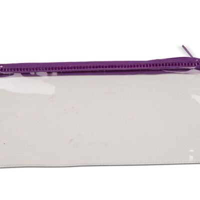 PVC Pencil Case Purple
