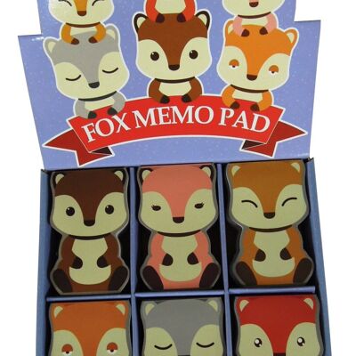 Fox Shaped Memo